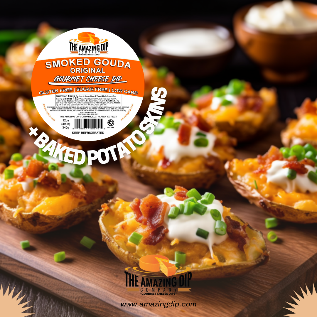 Cheesy Baked Potato Skins